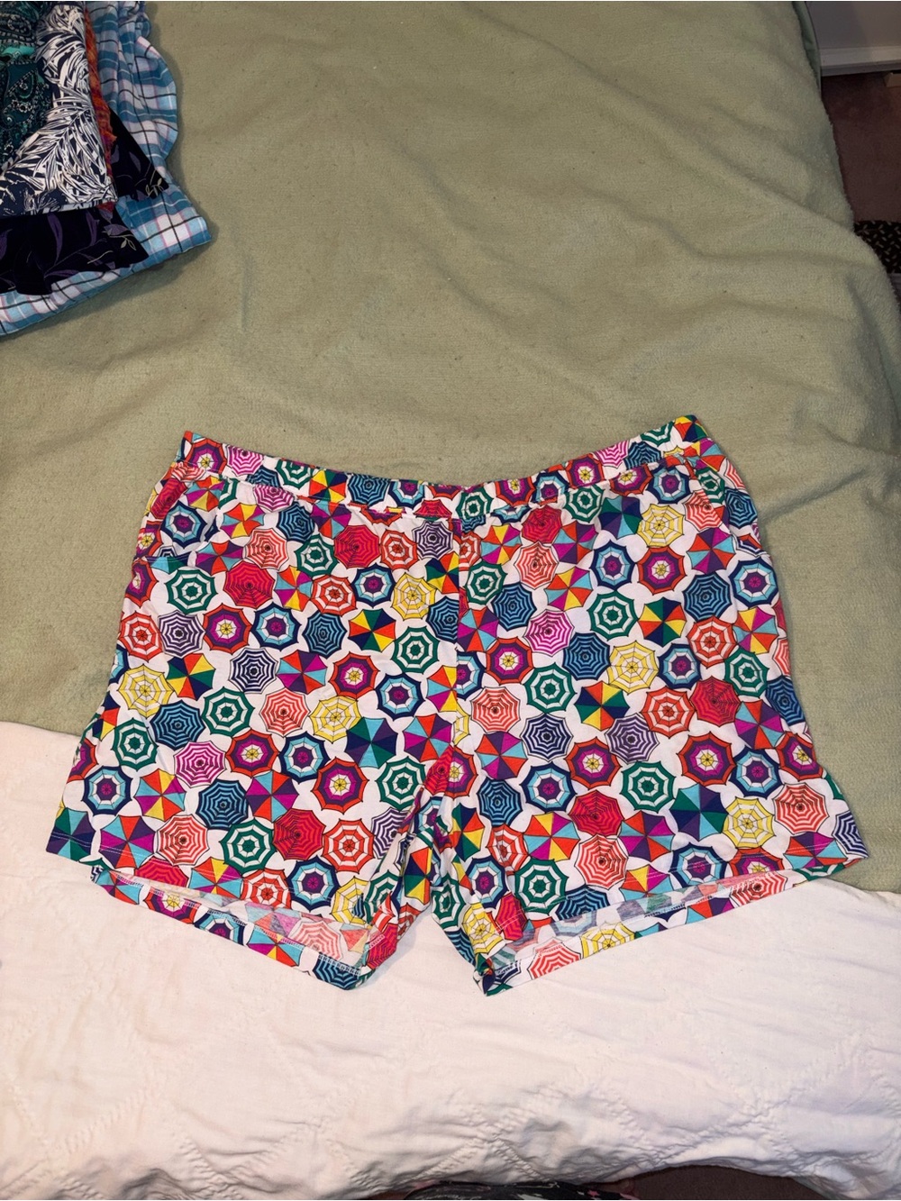 Catherines sleepwear shorts multicolor design pajamas